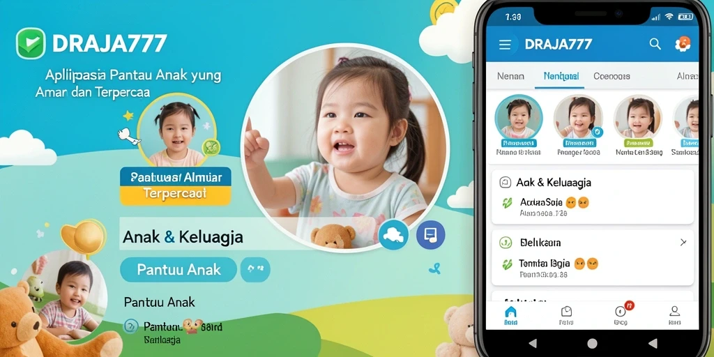 Tampilan antarmuka DRAJA777 yang memudahkan pemantauan aktivitas anak.