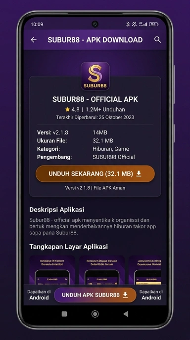 Unduh dan Instal subur88 APK untuk Android dengan Mudah