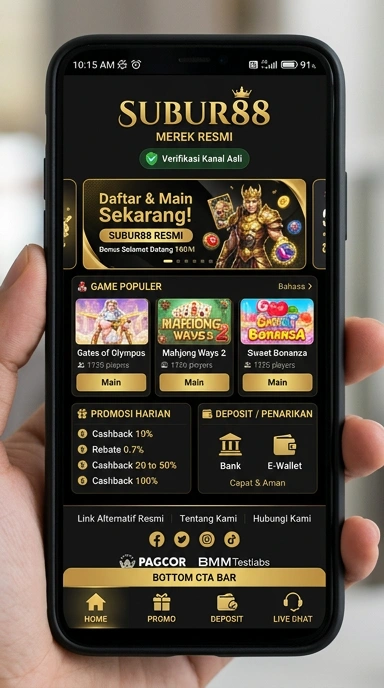 Kanal Resmi Subur88 untuk Pengguna Android Indonesia